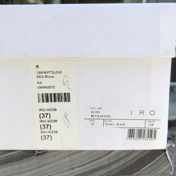 IRO Black Seude Knee High Louisea Boots - Picture 8 of 8